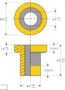 Tubular ceramic capacitor