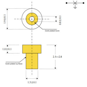 Capacitor with ceramic dielectric