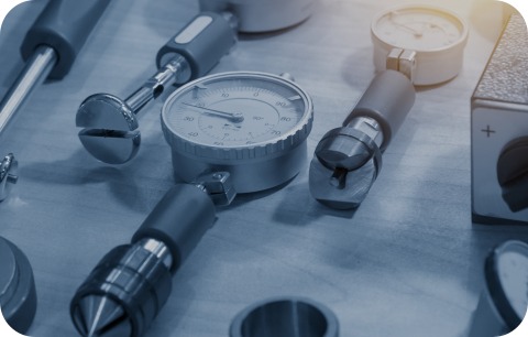 Precision measurement instruments and quality inspection tools used in EMI filter manufacturing and EMC testing